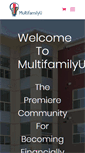 Mobile Screenshot of multifamilyu.com
